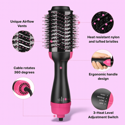 Verasya™ 4-in-1 GlamBrush Pro